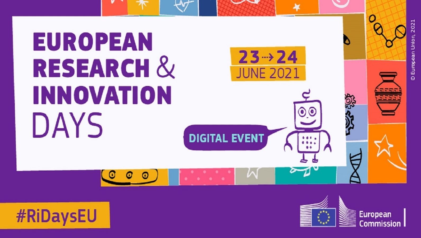 European Research and Innovation Days, 23.-24. Juni 2021, #RiDaysEU